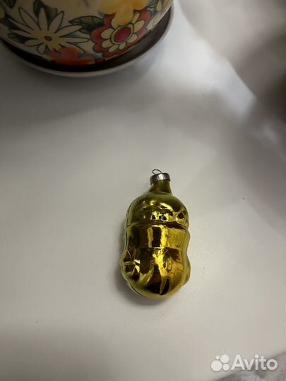 Елочная игрушка СССР. Виноград