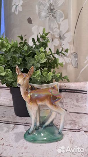 Фарфор статуэтка Косуля оленёнок, Grafenthal, Герм