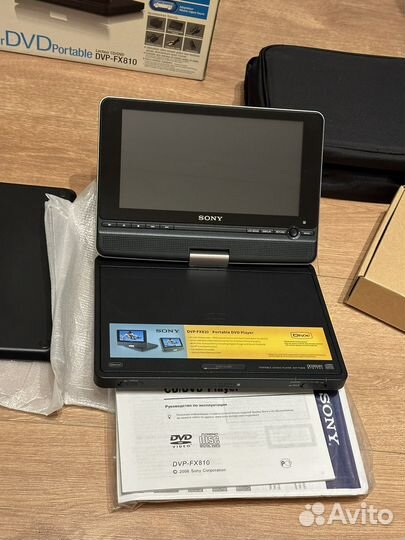 Sony новый портативный DVD проигрыватель