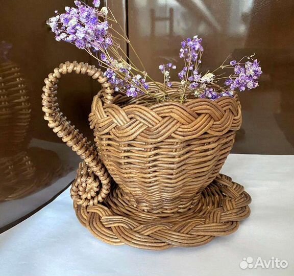 Плетеные корзины - чаши