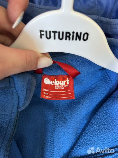 Флисовый комбинезон 86