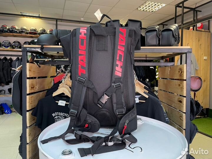 Моторюкзак Taichi Черно-красны