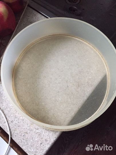 Сито для муки СССР. Крепкое. D 25 см