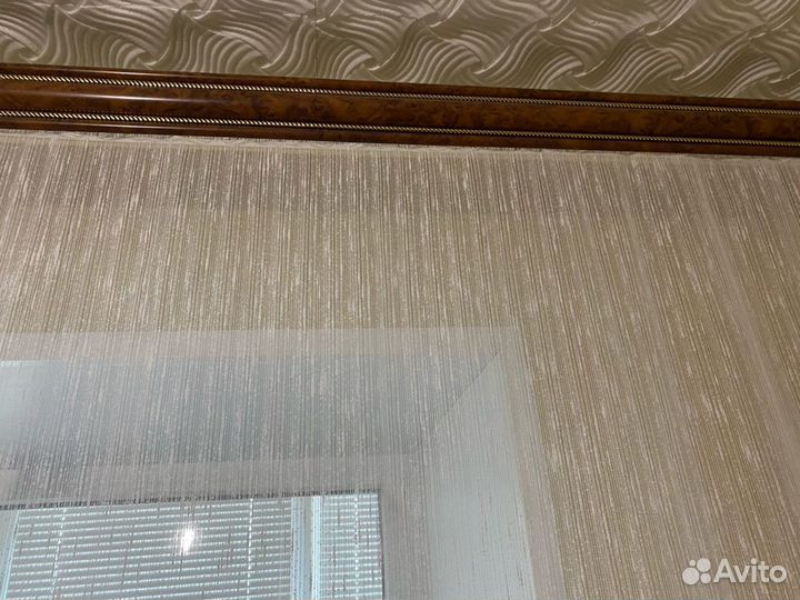 Гардинный карниз с крючками 3-х рядный длина 280см