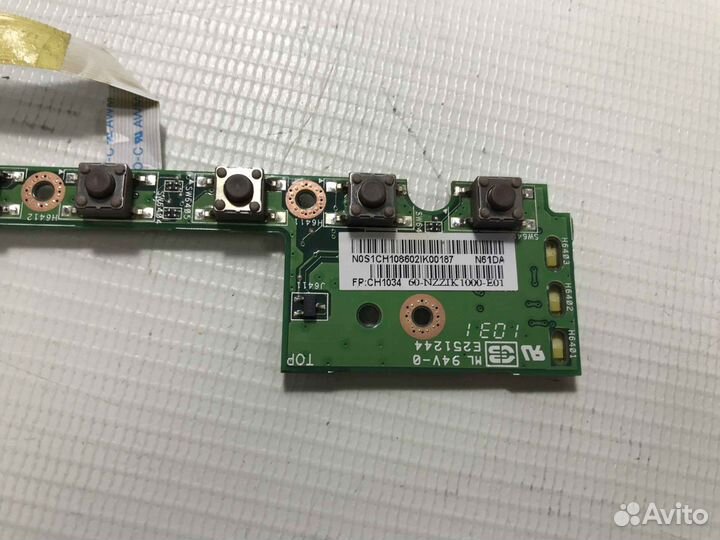 Панель кнопок для Asus N61D