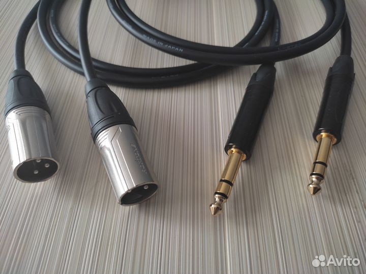 Коммутация балансная студийных мониторов Canare