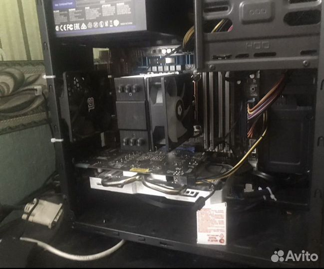 Игровой пк с монитором