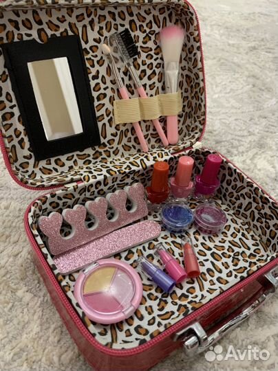 Детская косметичка сумка чемодан