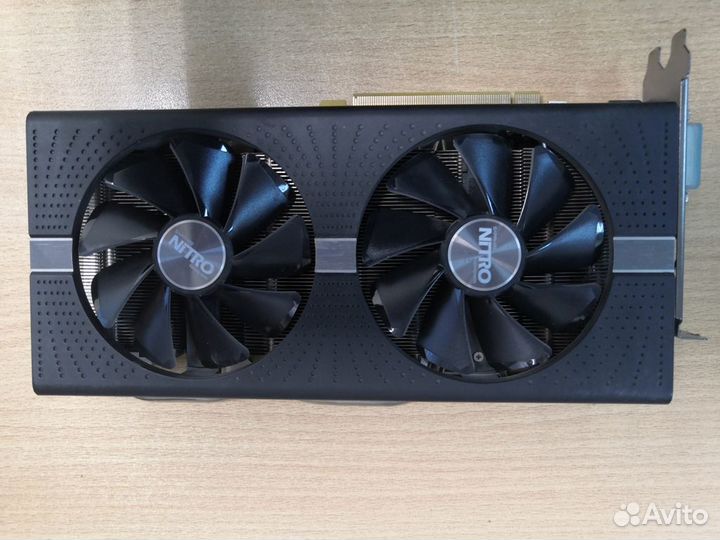 Видеокарту Sapphire Radeon RX 580 nitro+ 8GB