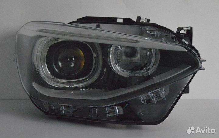 F20 11 f21 Фара правая линзованная с регулировочным мотором, диодная, (ксенон) (Depo)