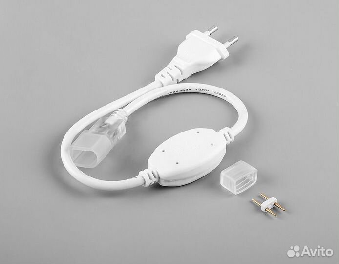 Cветодиодная лента LS721 неоновая 220V синий 50м