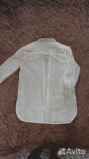 6 блузкок-рубашек-туник на девочку рост 150-158, р