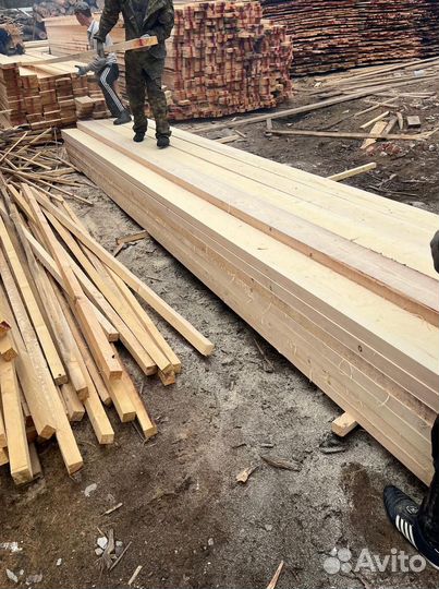Пиломатериал Доска обрезная брус 1 и 2 сорт