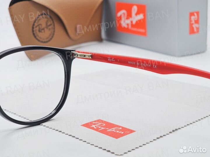 Оправа Ray Ban Erika RX 7046 Black Red