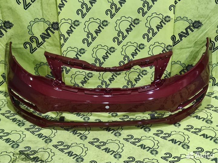 Бампер передний Kia Rio QB G4FA 2015-2017