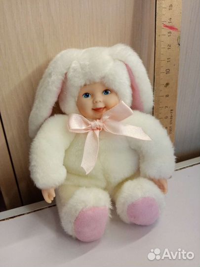 Кукла Anne Geddes малыш зайка