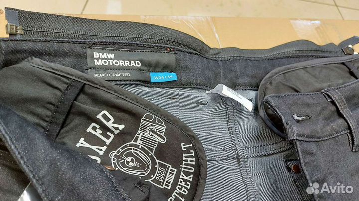 Мото джинсы BMW Motorrad RoadCrafted черные