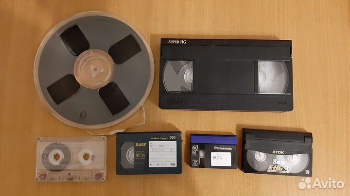 Оцифровка записей с аудиокассет, видеокассет