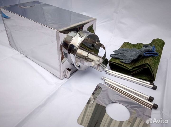 Печь для отопления палатки Пошехонка Средняя арт-9