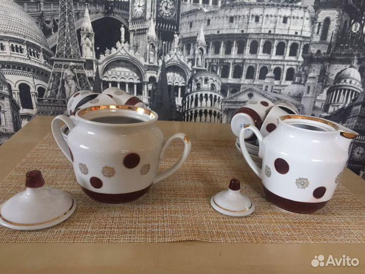 Сервиз кофейный (Городницкий фарфоровый завод)