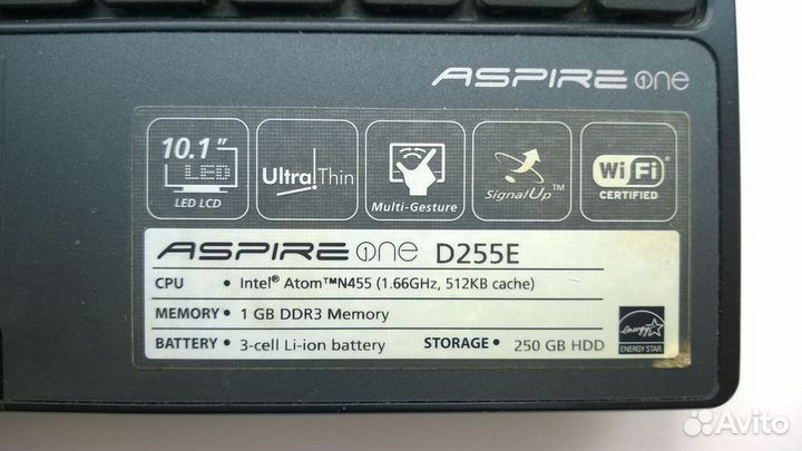 Нетбук Acer Aspire One D255E, США