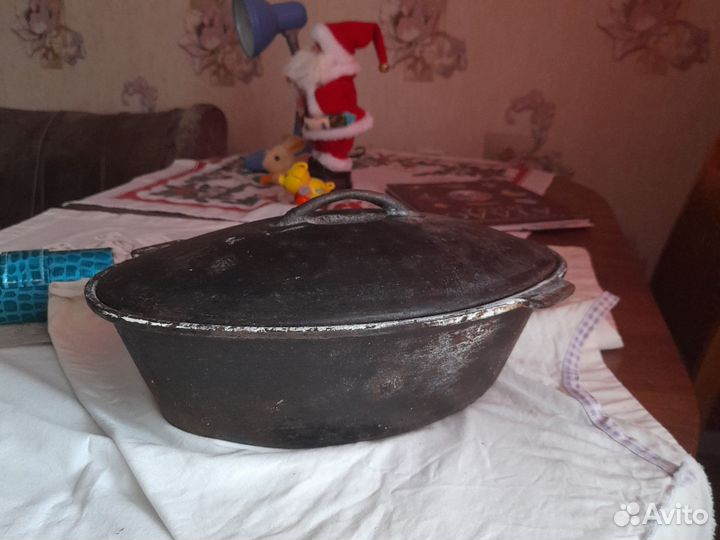 Гусятница чугунная СССР