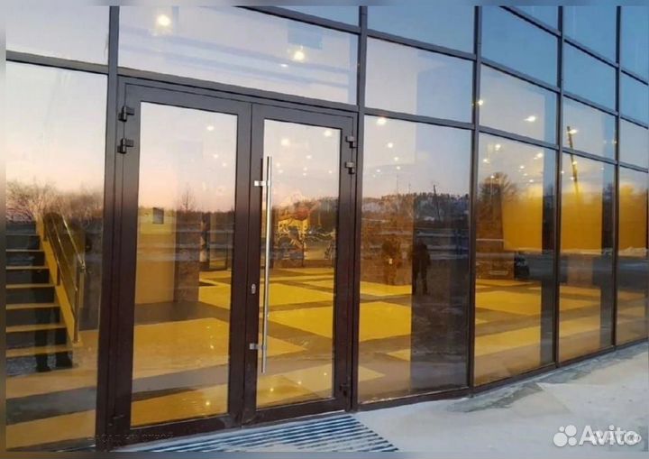 Окна, двери, витражи из алюминия на заказ