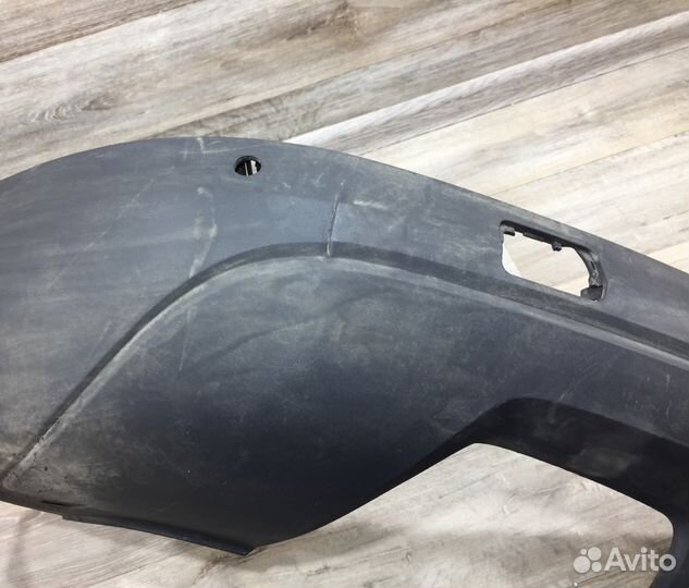 Спойлер заднего бампера Audi Q3 (11-18) / Ауди Ку3