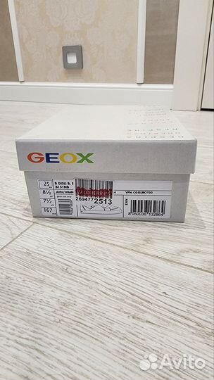 Кеды Geox для мальчика 25