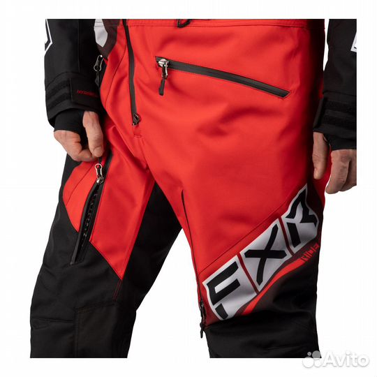 Комбинезон FXR CX без утеплителя Black/Red, 3XL