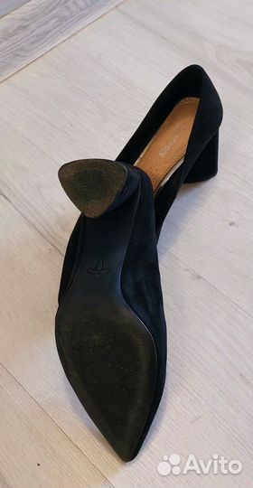 Туфли женские 37 размер замшевые