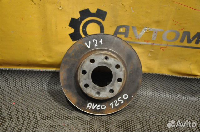 Диск тормозной (передний) chevrolet aveo T250