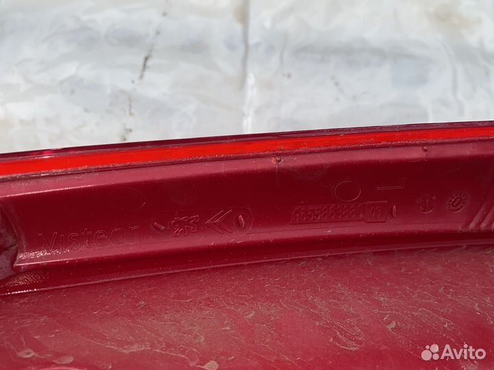 Катафот фонаря citroen c4