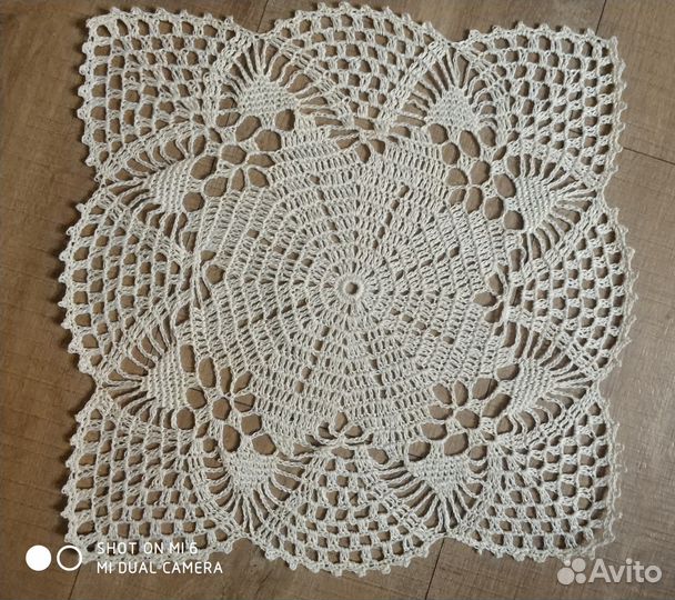 Салфетки крючком