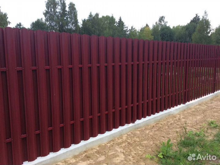Металлический забор