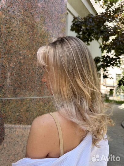 Окрашивание волос airtouch