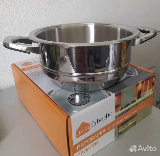 Вставка пароварки из нержавеющей стали Фаберлик