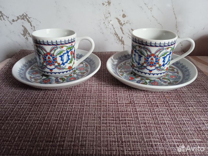 3 кофейные пары Gural Porselen