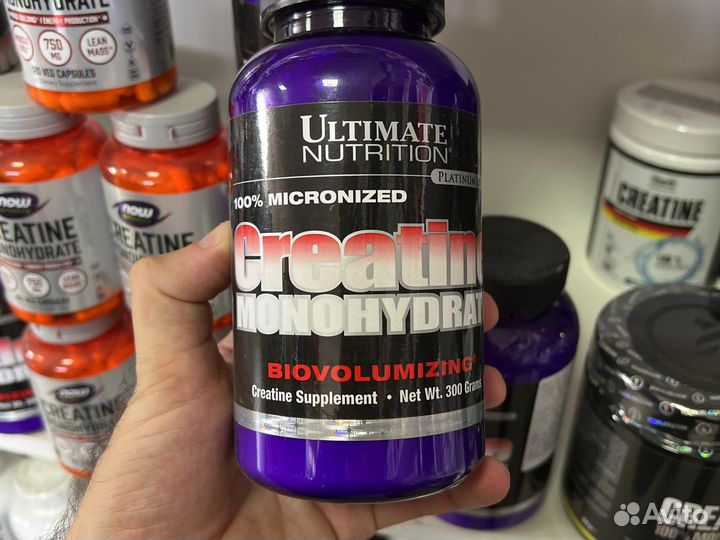 Creatine monohydrate ultimate nutrition,300gr