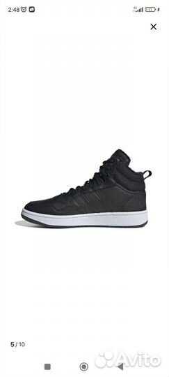 Кроссовки adidas hoops 3.0 MID