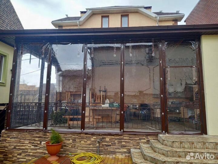 Мягкие окна для навесов, беседок, гаражей, террас