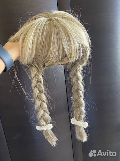 Парик пепельный блонд