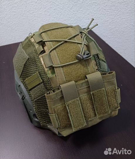 Чехол на шлем с карманом для противовеса