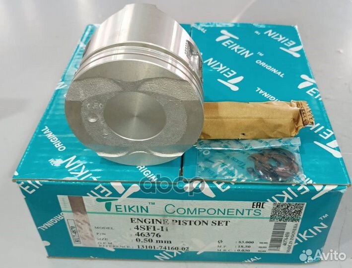 Поршни (к-т 4 шт) toyota corona/caldina/vista