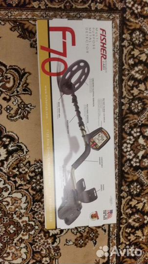Металлоискатель Fisher F70-11DD, новый