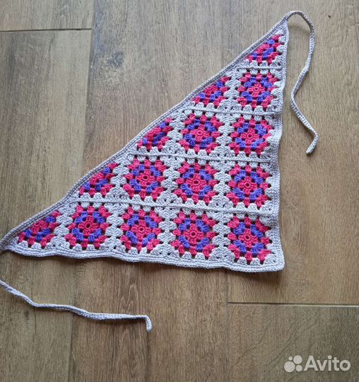 Вязаная косынка