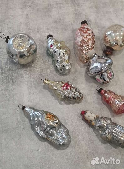 Новогодние игрушки СССР советские