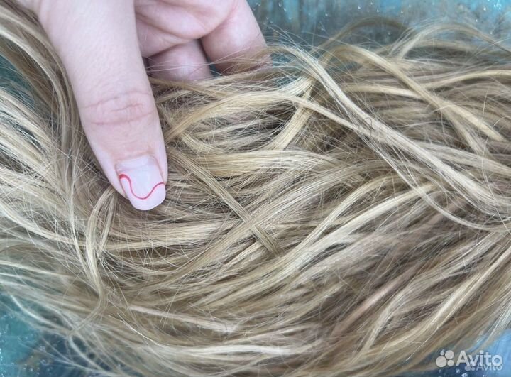 Волосы натуральные детские для наращивания
