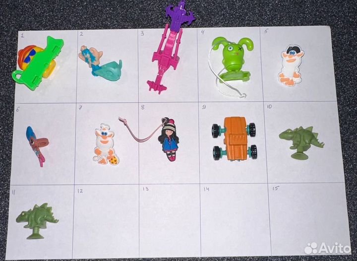 Игрушки из киндера