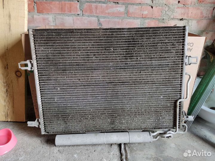 Радиатор кондиционера w211